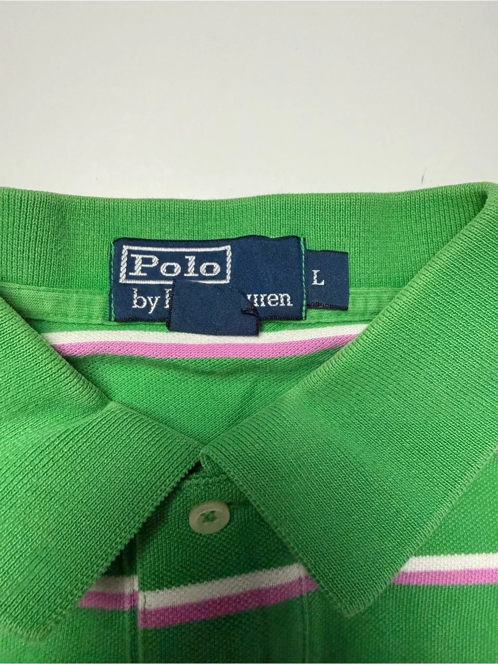 Polo by Ralph Lauren striped Classic Polo shirt men’s large